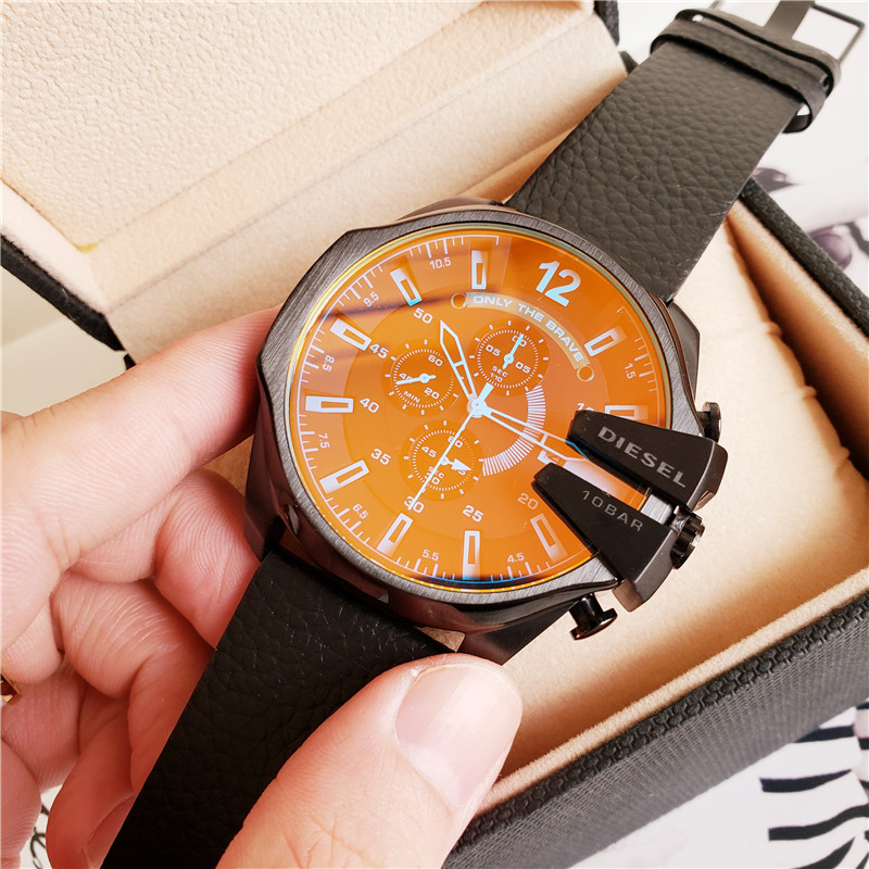 Men’s Mega Chief Water Resistant Chronograph Watch DZ4323