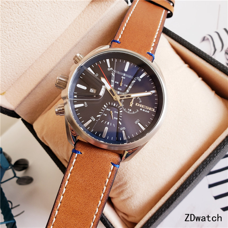 Diesel ms9 chronograph blue dial men’s watch dz4470