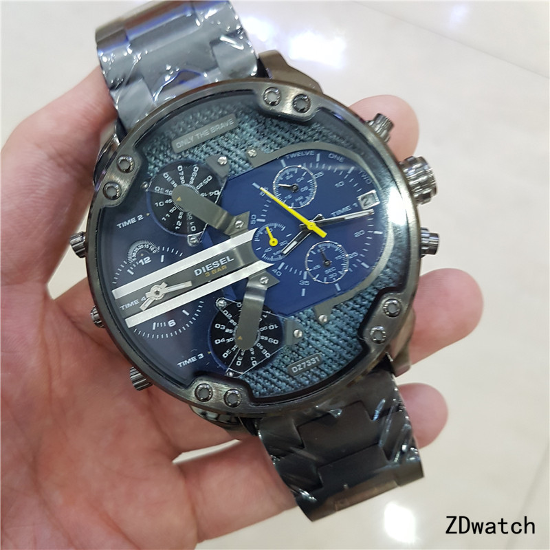 Diesel Mr. Daddy 2.0 Chronograph 57mm Wrist Watch for Men – DZ7331