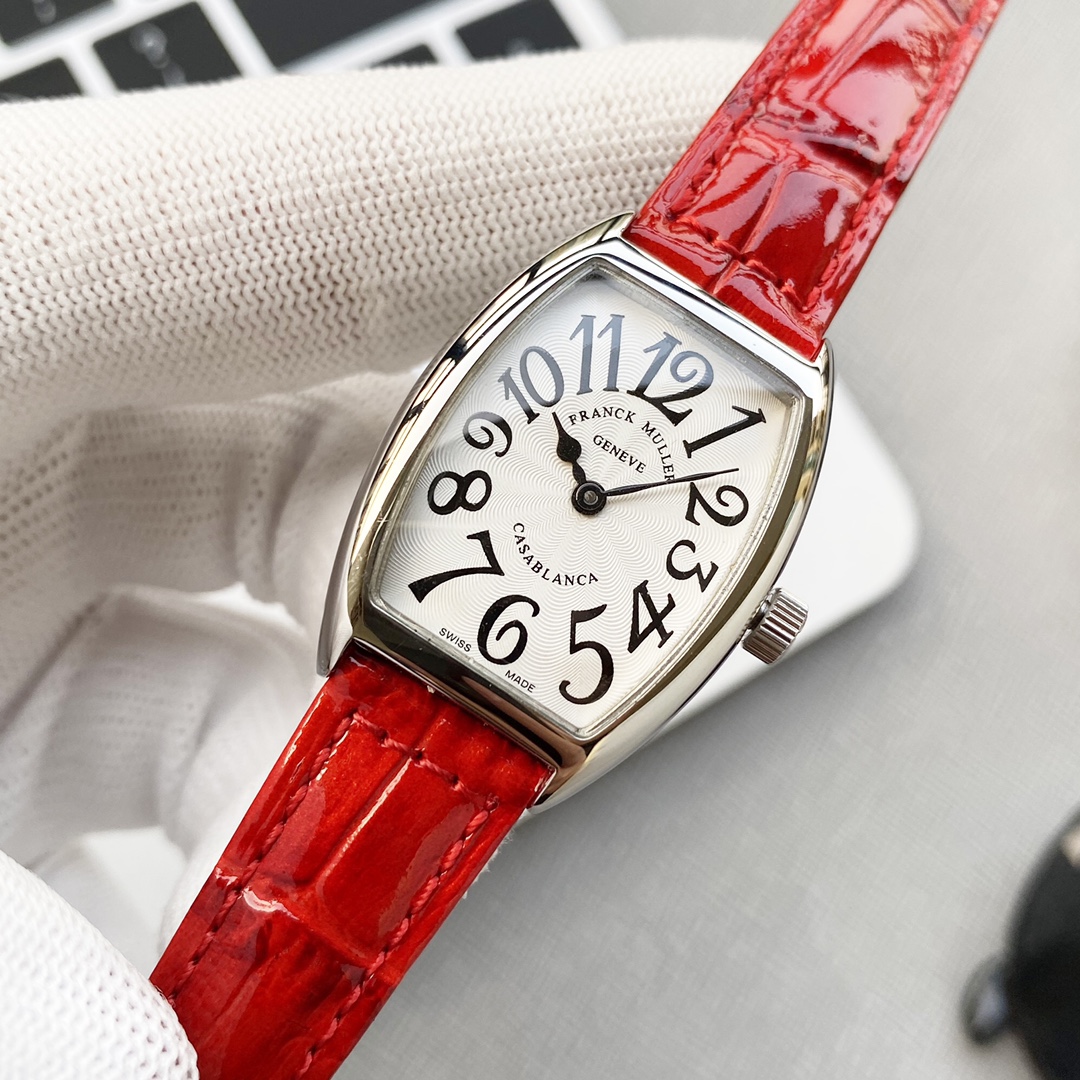 Franck Muller Curvex 18K White Gold Watch 1752QZ