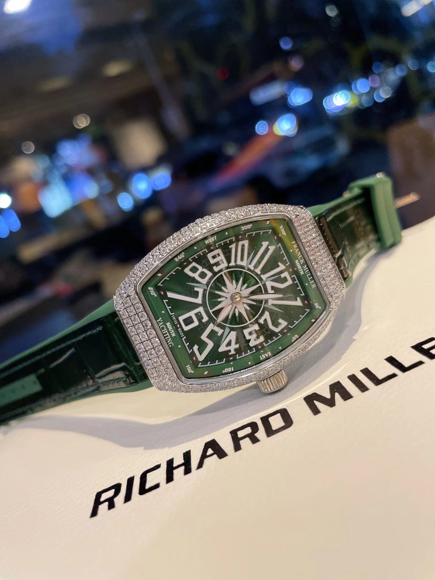 Franck Muller Vanguard V45 Steel Green