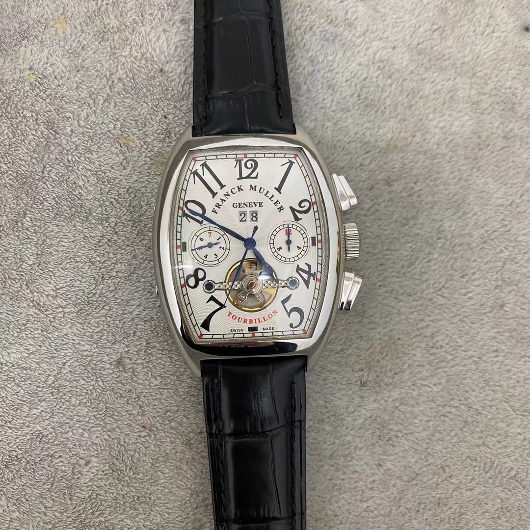 Franck Muller GENEVE Vintage Watch No Band Glow In The Dark Face black
