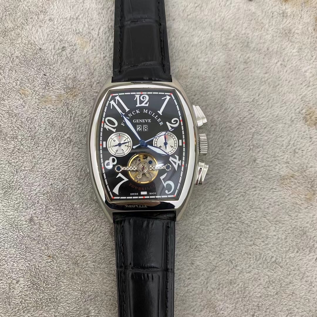 Franck Muller GENEVE Vintage Watch No Band Glow In The Dark Face  blue dial