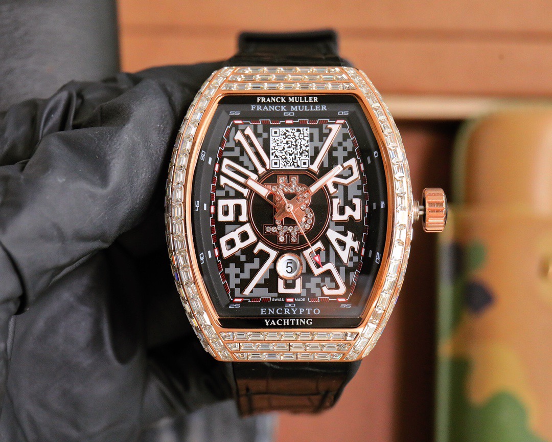 Franck Muller Vanguard V41 Rose Gold Diamond