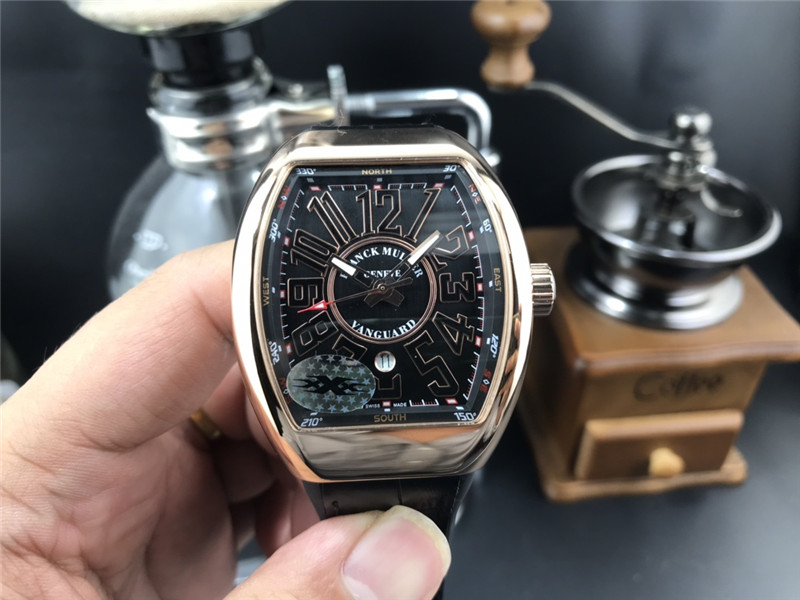 Franck Muller Vanguard V 45 SC DT Rose Gold Men’s Watch