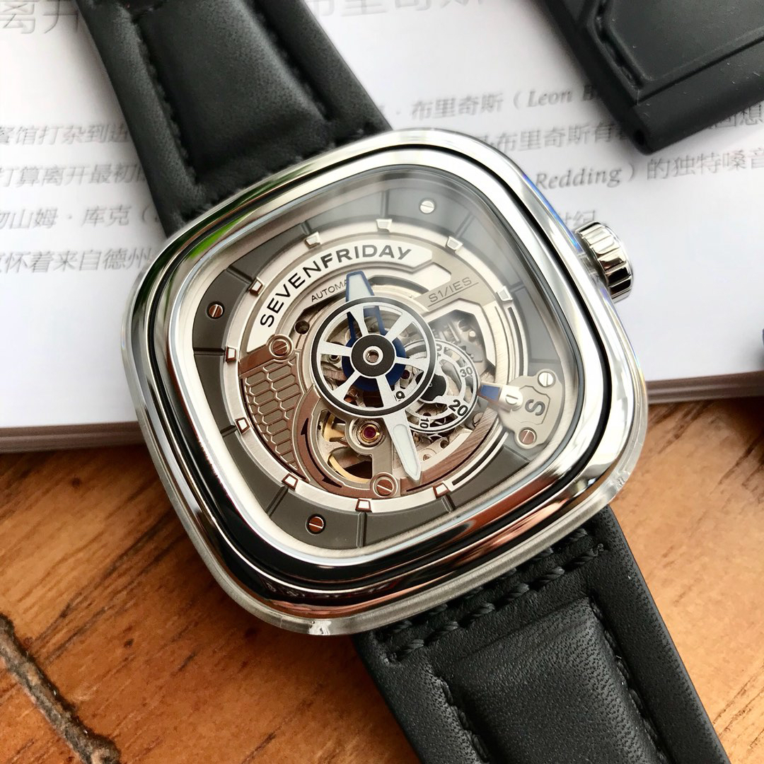 Sevenfriday S-Series Automatic SF-S1/01-CO78 | Leather Strap