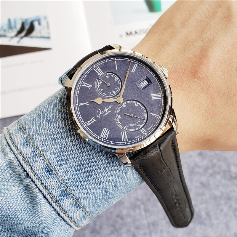Glashutte Original Senator Chronometer –  blue dial