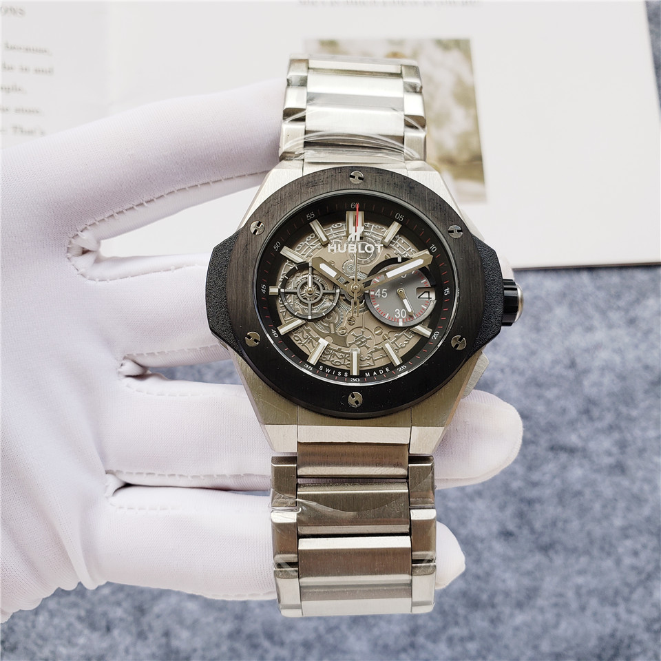New Hublot Big Bang 42 mm Integrated Titanium Automatic Watch 451.NM.1170.NM