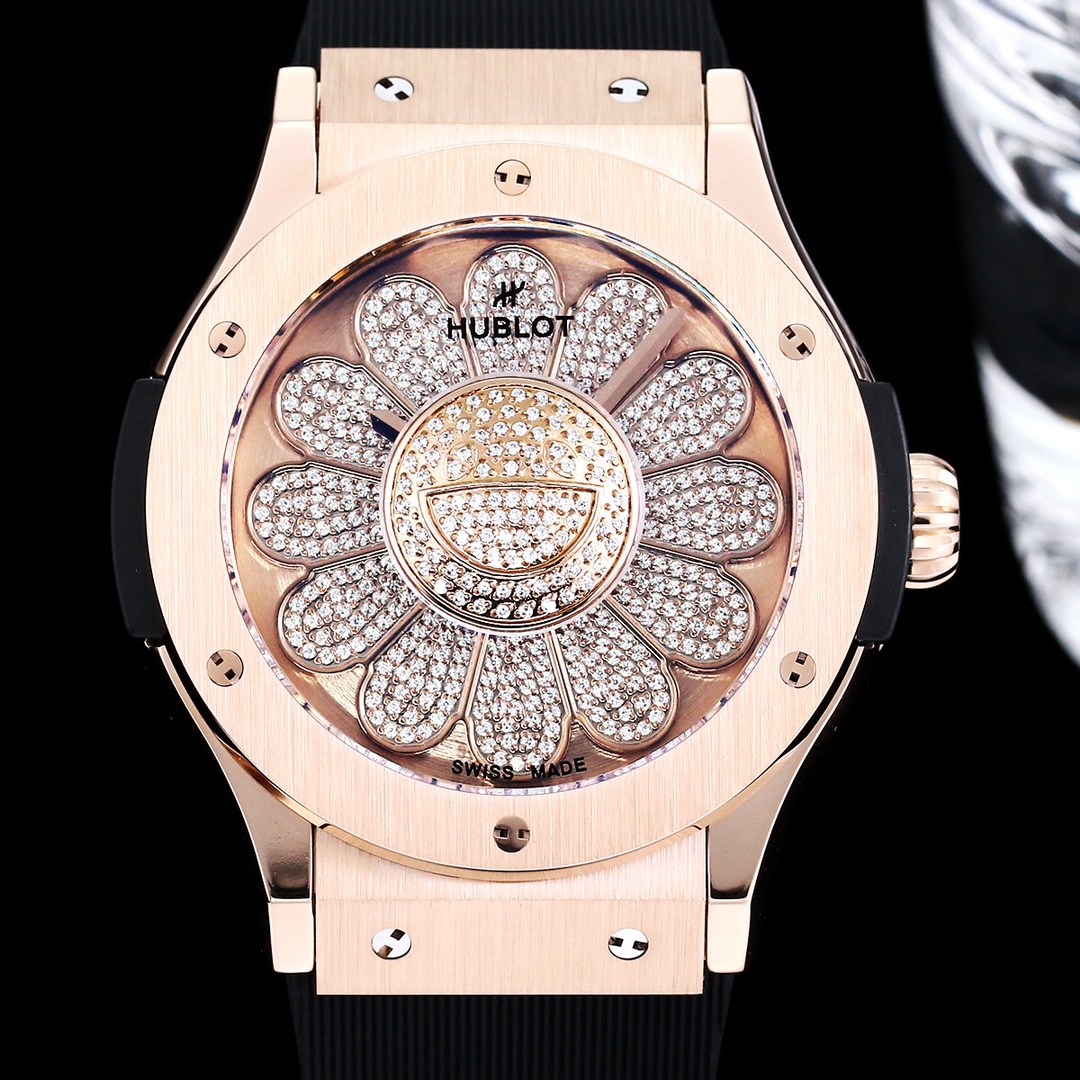 Hublot Serie De Fusión Clasica De Acero Fino Relojes B