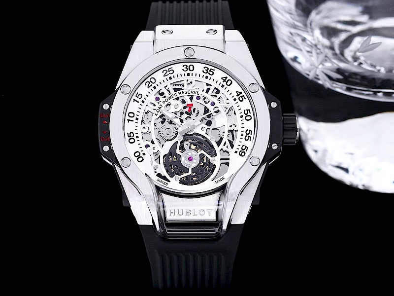Exceptional Timepieces MP-13 Tourbillon Bi-Axis Retrograde  silver white dial