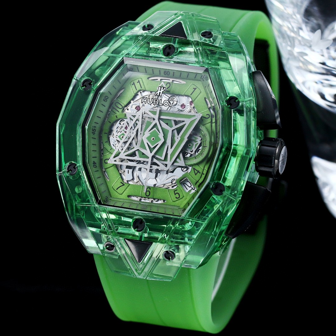 Spirit of Big Bang Sang Bleu SapphireGreen shell and green cord