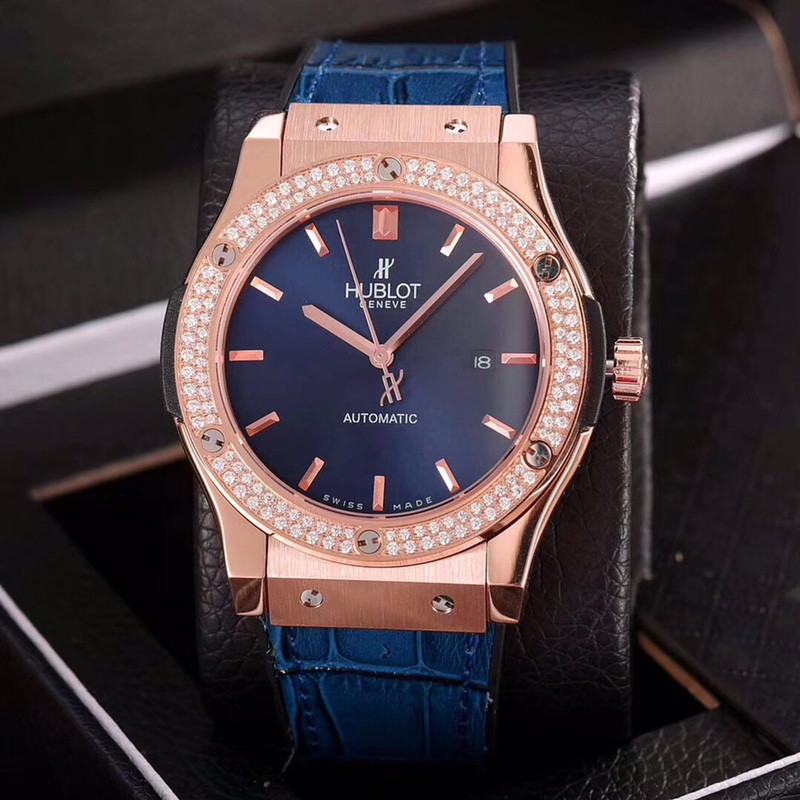 Classic Fusion King Gold Blue Diamonds
