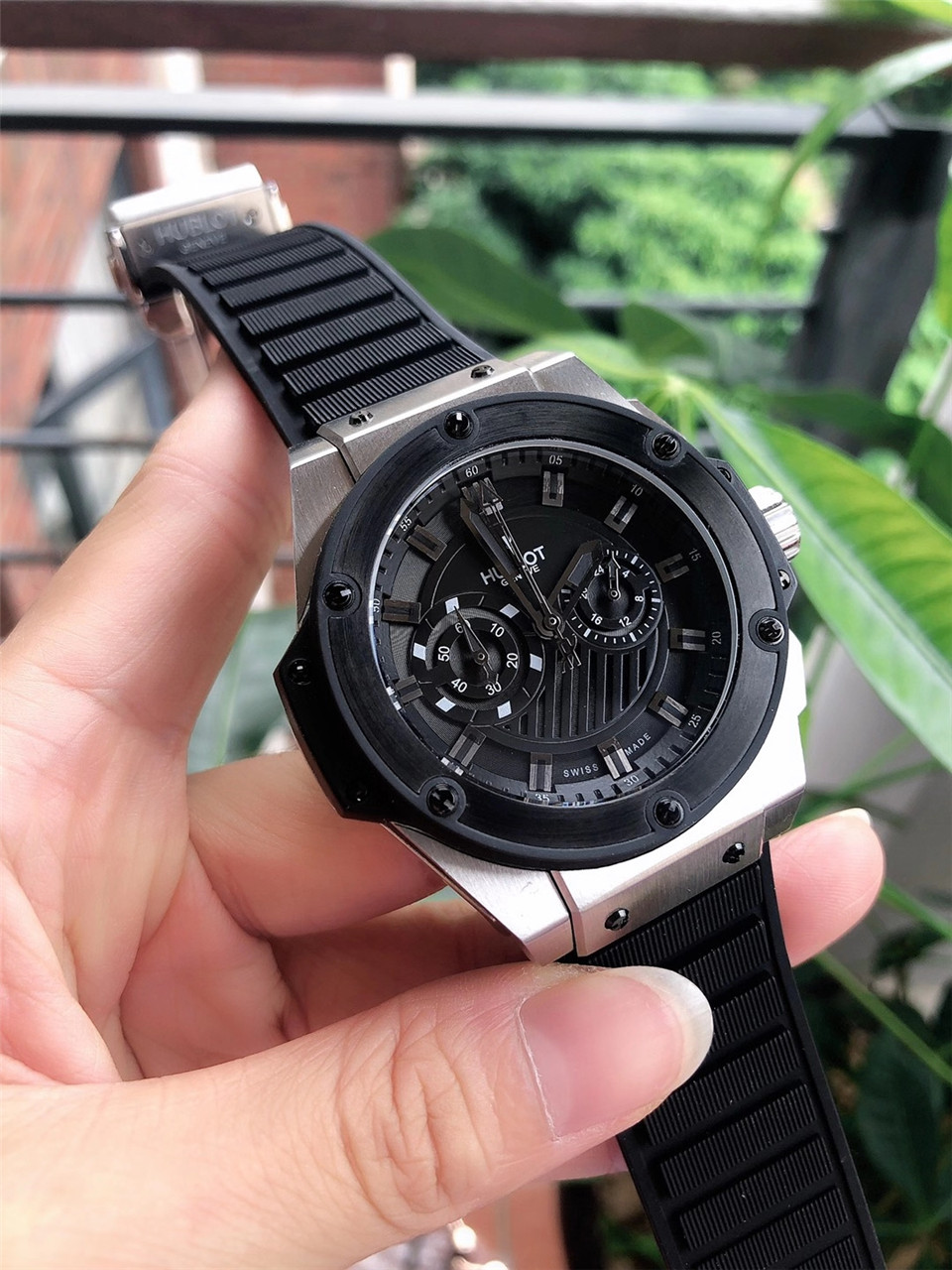 Pre-Owned Hublot Big Bang King Power Foudroyante Zirconium Automati