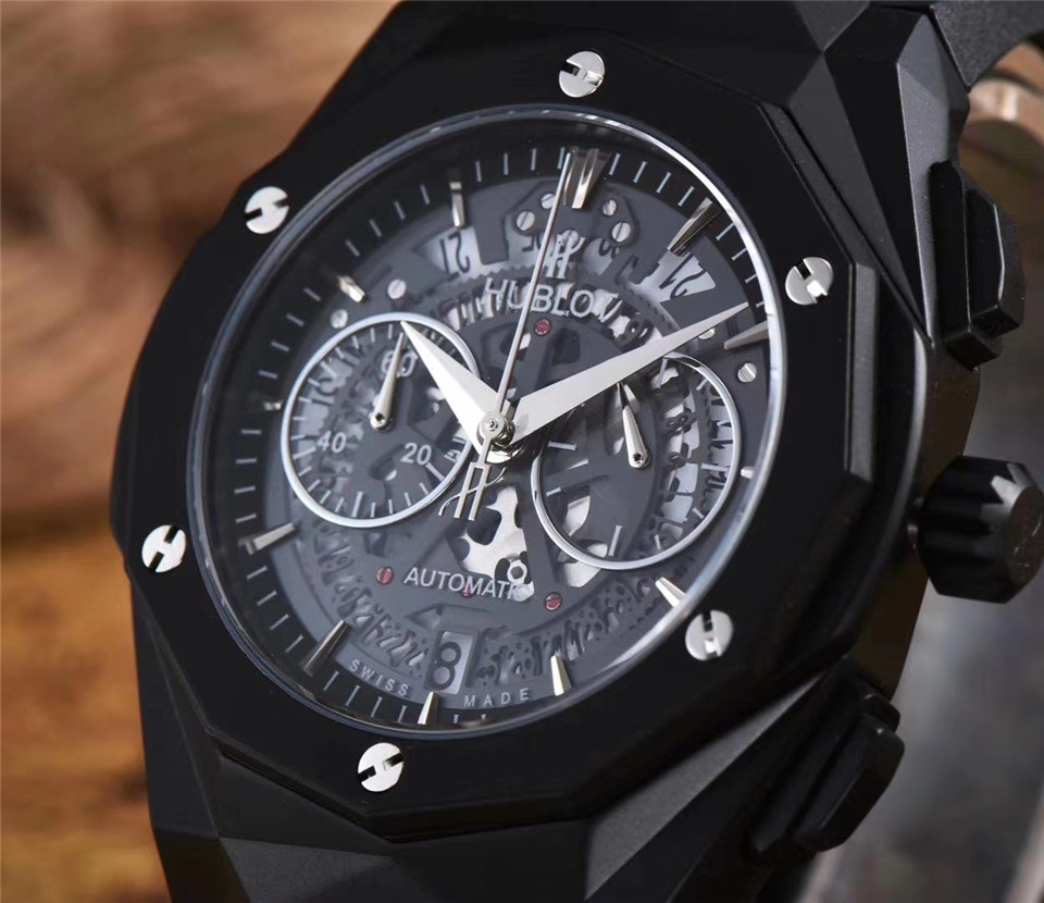 Hublot Classic Fusion Limited Edition Saint Barth 45mm Men’s Watch dia black