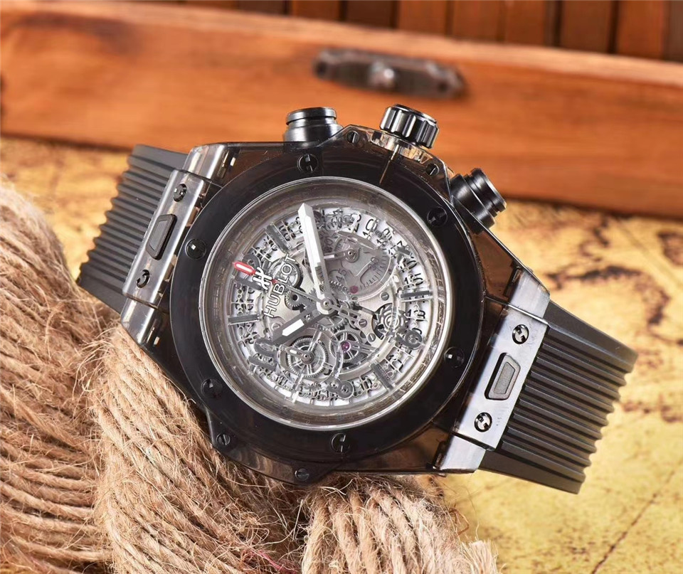 Hublot Big Bang Unico Platinum Bezel Yoshida Special watch men TO156861