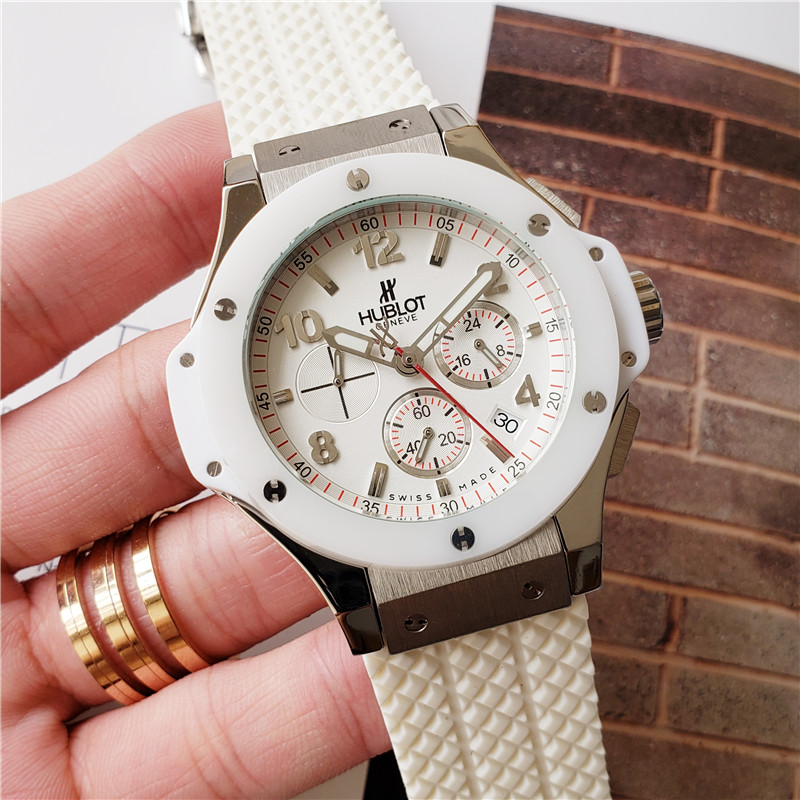 Hublot Big Bang White 301.SE.230.RW Ceramic & Stainless Steel Chronograph