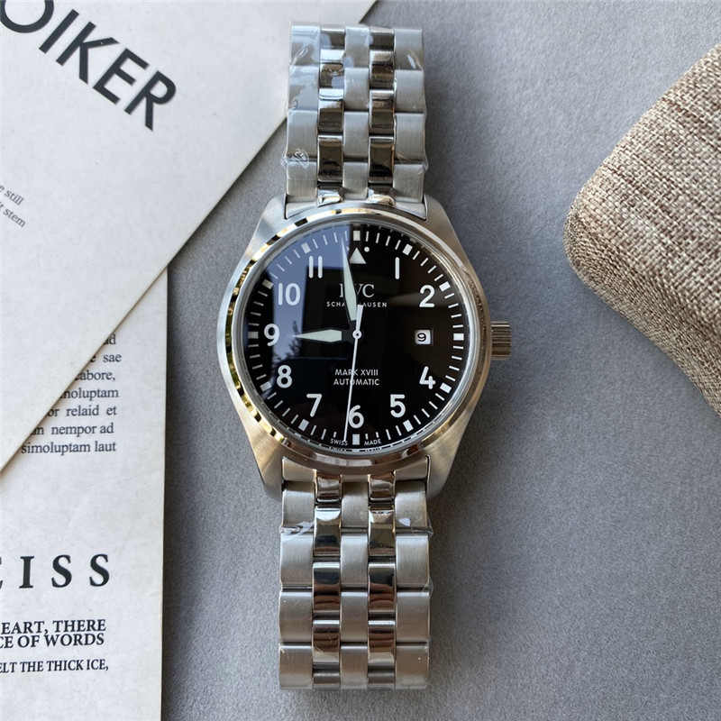 IWC Pilot Mark XX 20 Black Dial Watch IW328202 BNIB 2025