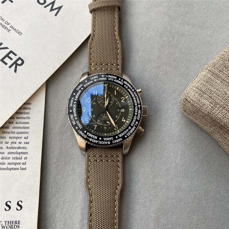 IWC Pilot Timezoner Chronograph IW395001 Box & Card