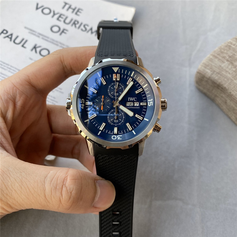 IWC Aquatimer Chronograph Expedition Jacques-Yves Cousteau IW376805 Stainles.