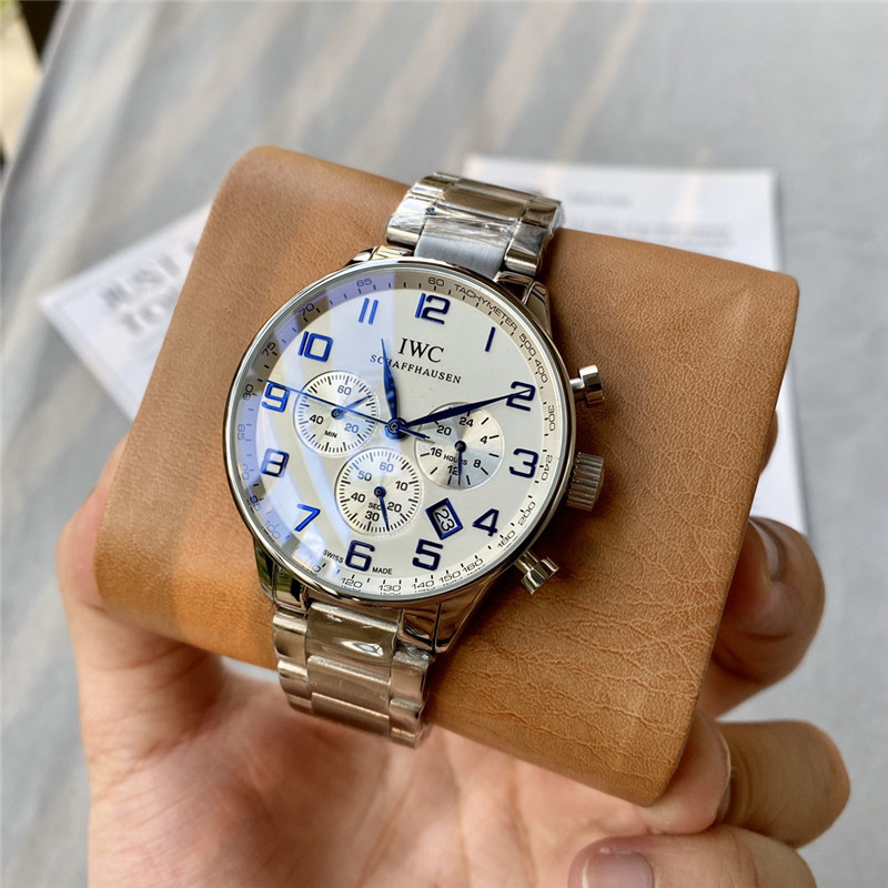 Montblanc Timewalker 7069 Chronograph 44mm Watch [ Emblem on Crown is take off