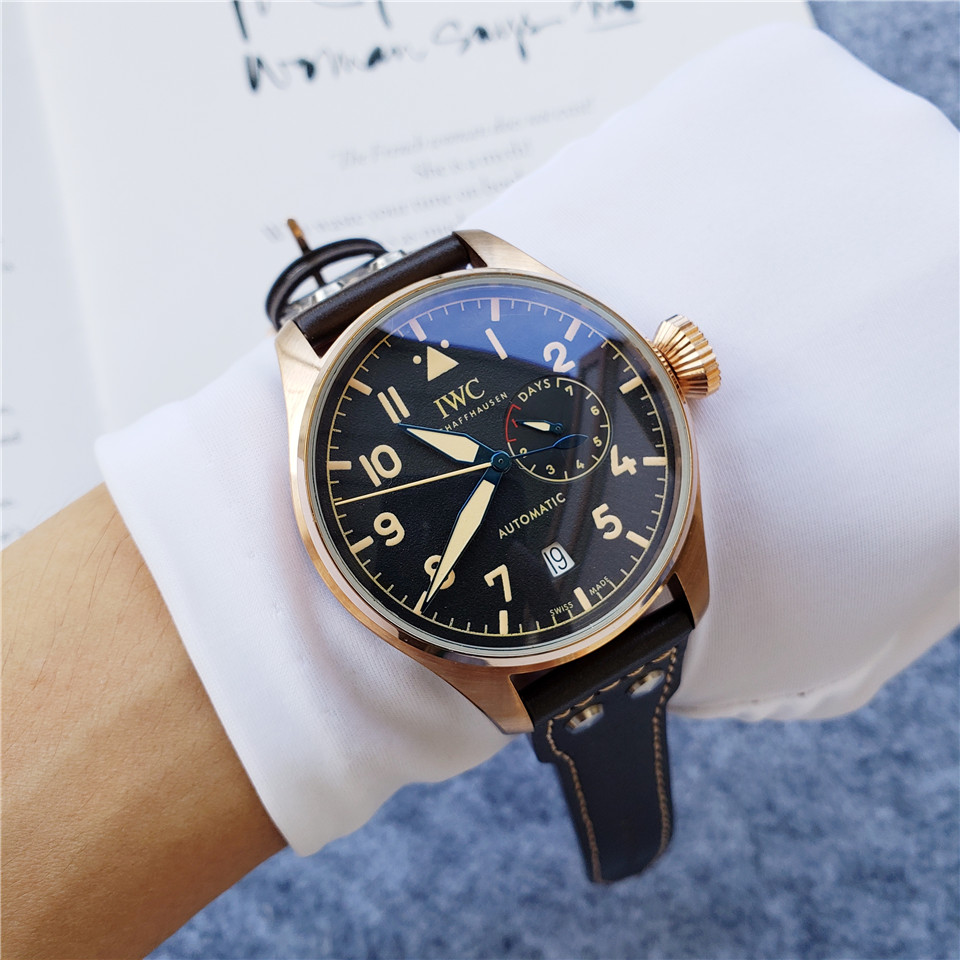IWC Pilot’s Watches Men’s Black Watch – IW501005
