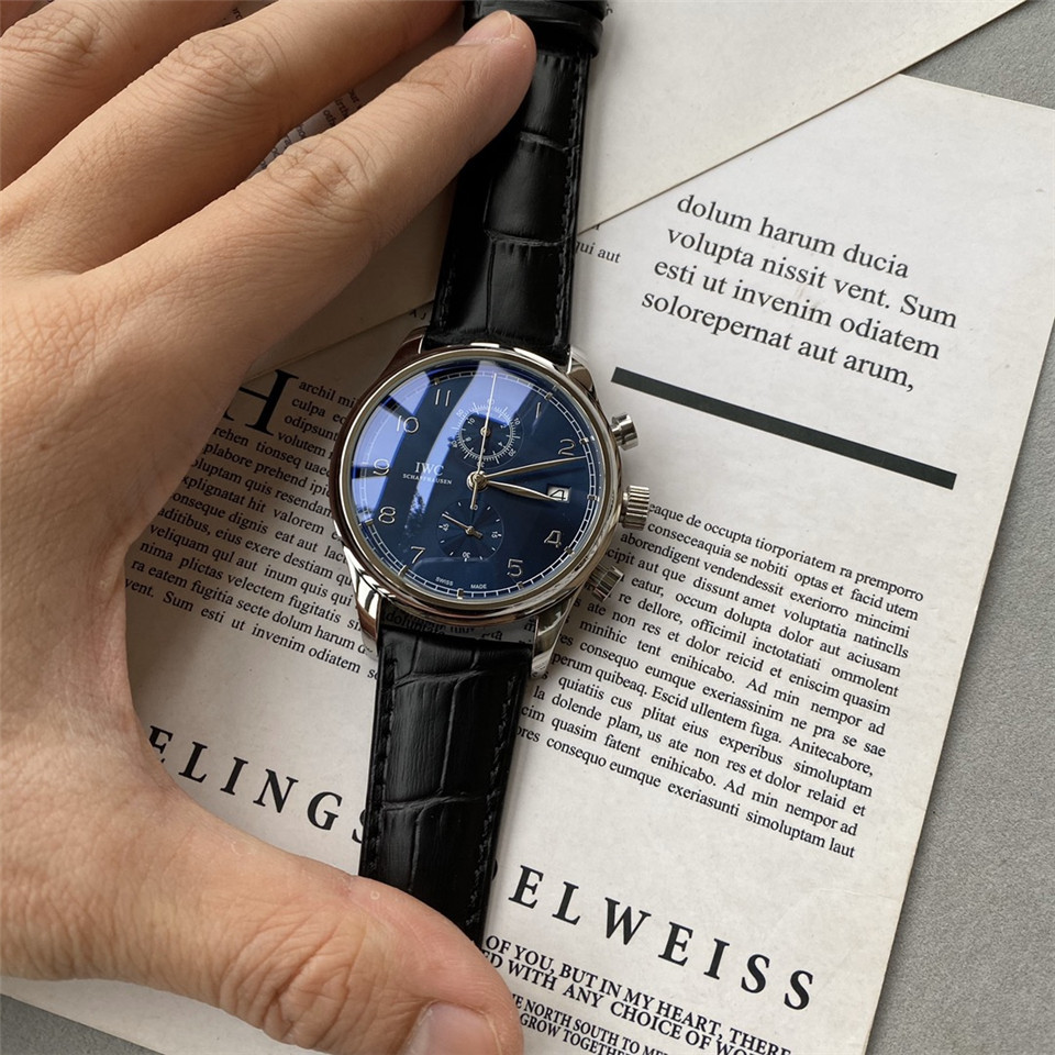 IWC Portugieser Chronograph Classic Laureus watch men TO03330