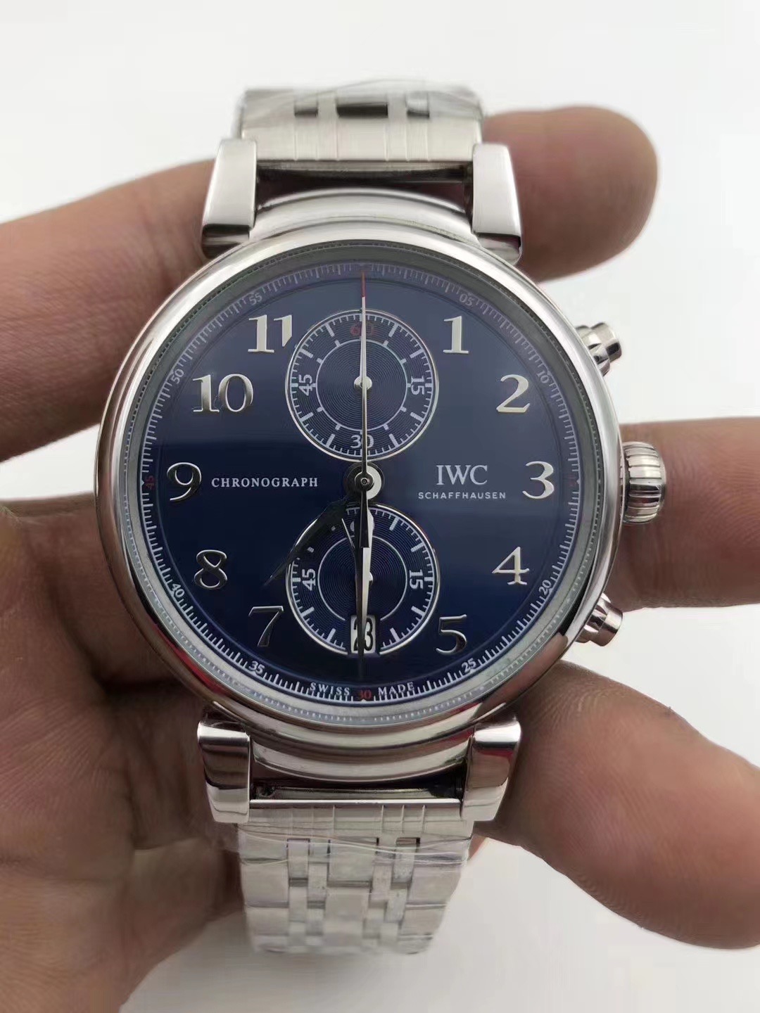 IWC Portugieser Yacht Club Chronograph IW390703 Men’s Watch From blue dial