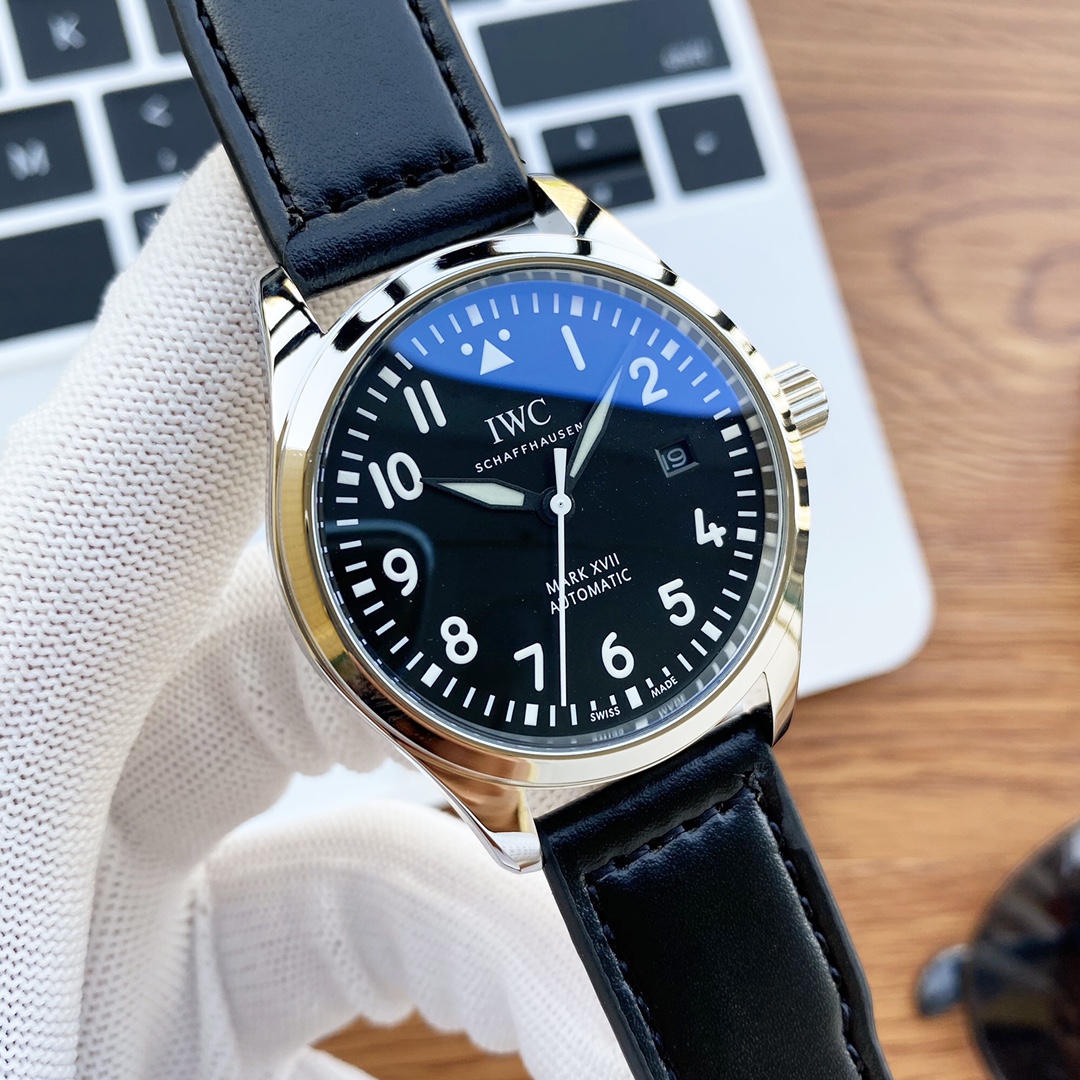 IWC Pilot Watch Mark 18 W327009 Cal.35111 Overhaul SS Automatic Mens Watch