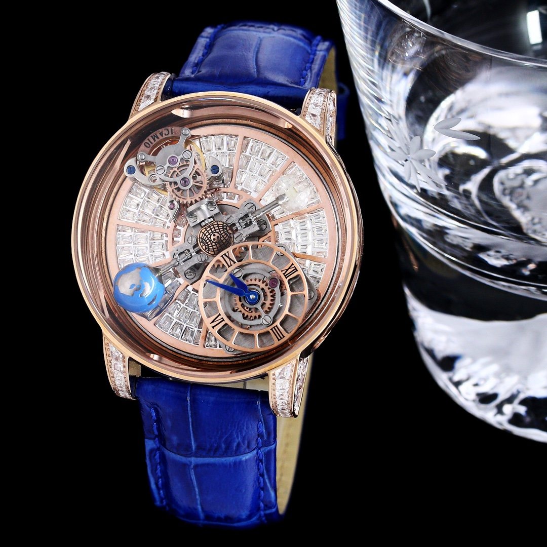 ASTRONOMIA TOURBILLON BAGUETTE ROSE GOLD