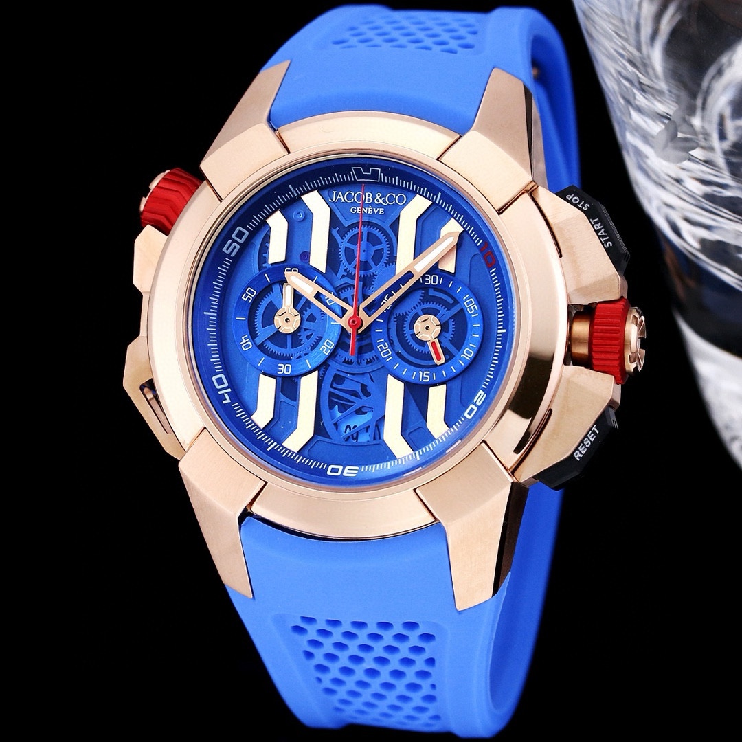 Jacob & Co. Epic X Chrono Rose Gold “Lionel Messi” Limited Edition 180 pcs | New Unworn Complete Set