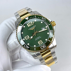 HYDROCONQUEST, L3.781.3.06.7, Automatic watch, Ø 41.00 mm, Stainless steel and ceramic bezel.