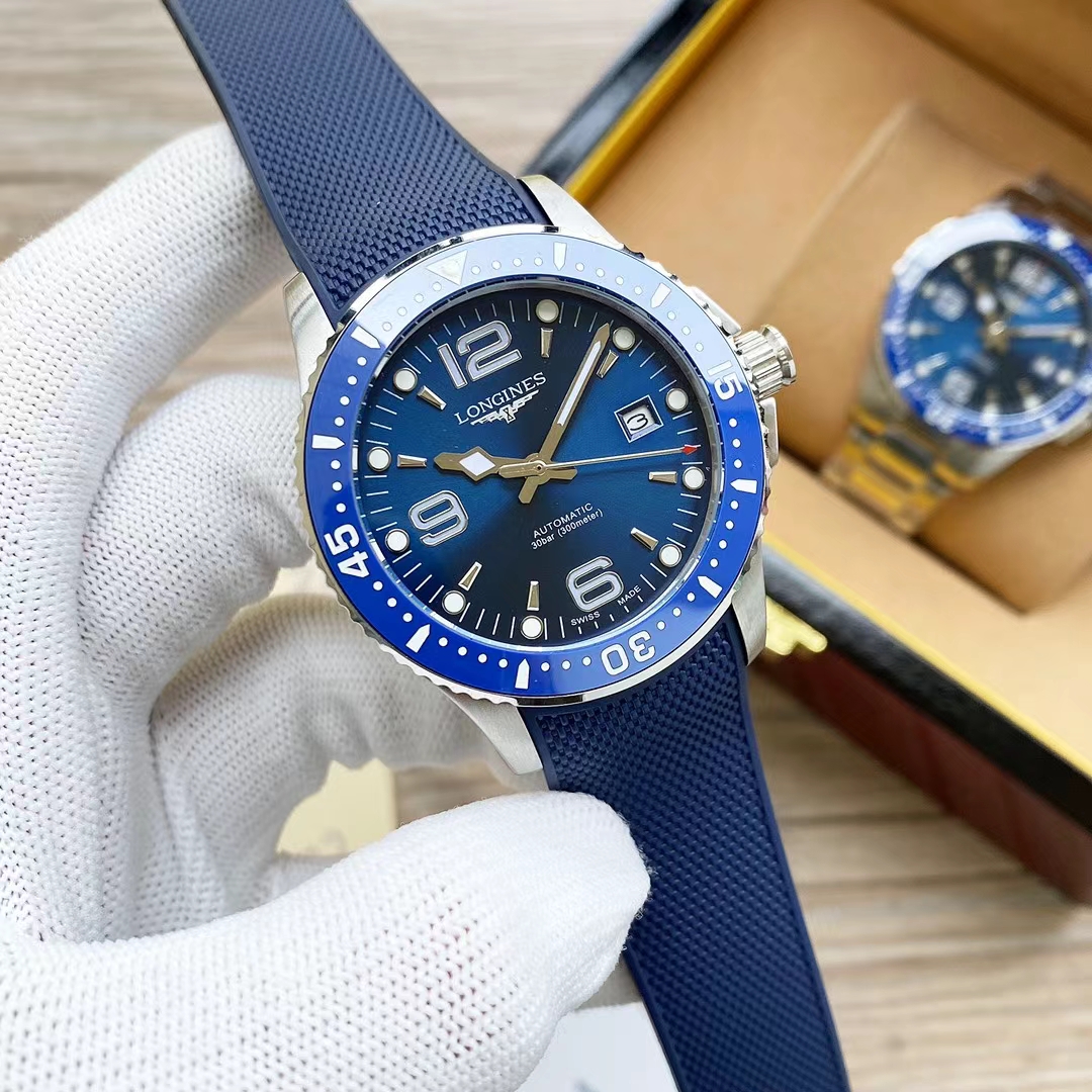 New Longines HydroConquest Automatic Blue Dial Men’s Watch L3.780.4.96.9
