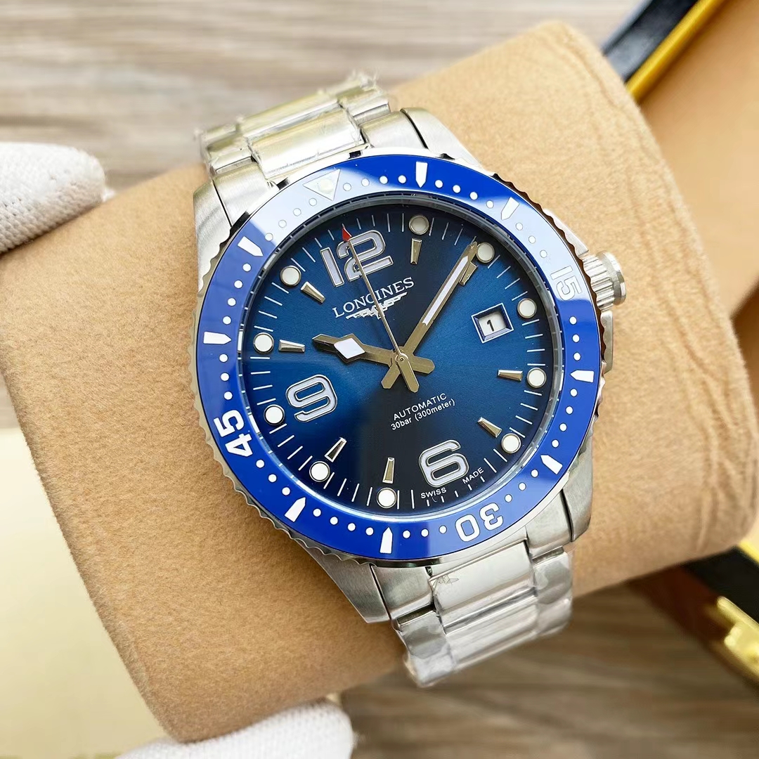 Longines HydroConquest Blue/Steel Ø39 mm