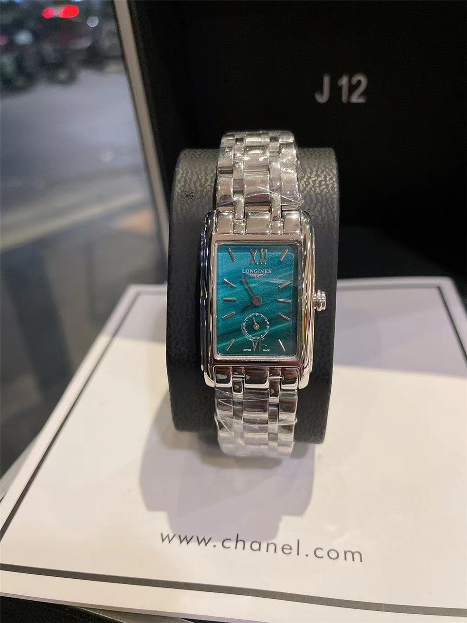 Longines Dolce Vita Quartz Blue Dial Ladies Watch L5.512.4.93.6