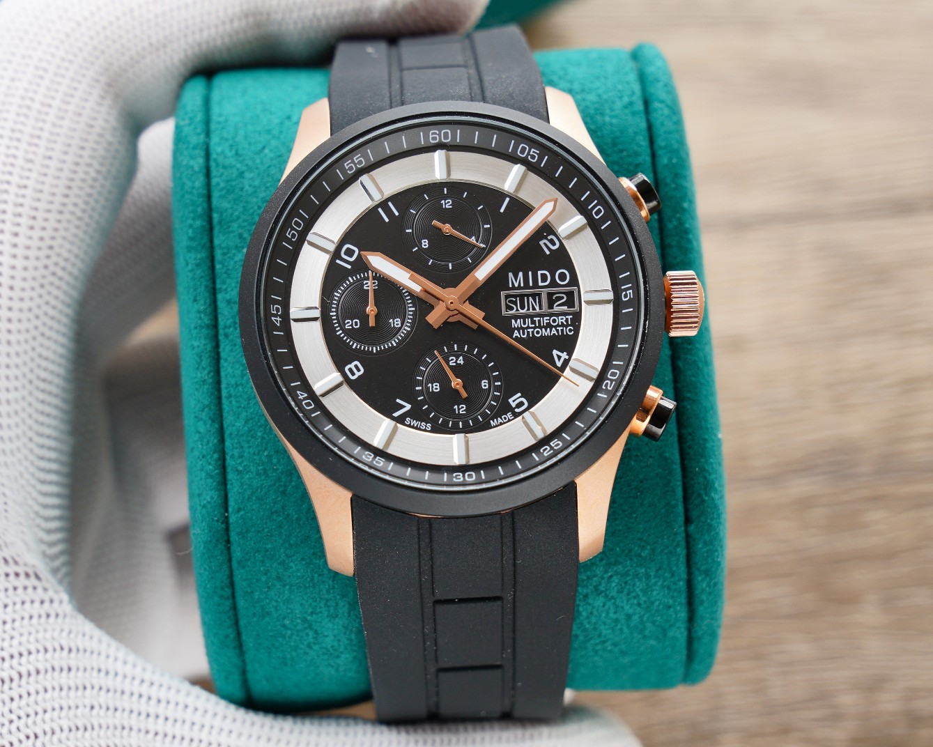 Mido multifort chronograph automatic men’s watch m0056143705709