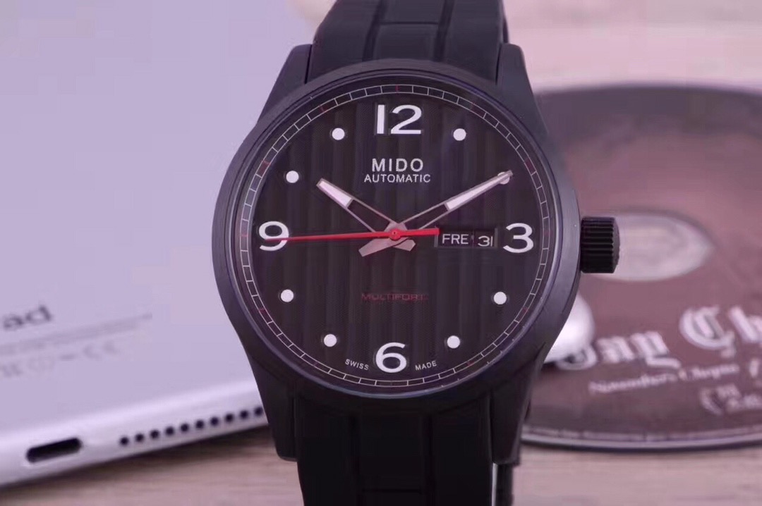 Mido Men’s Multifort 42mm Automatic Watch M0054303705000