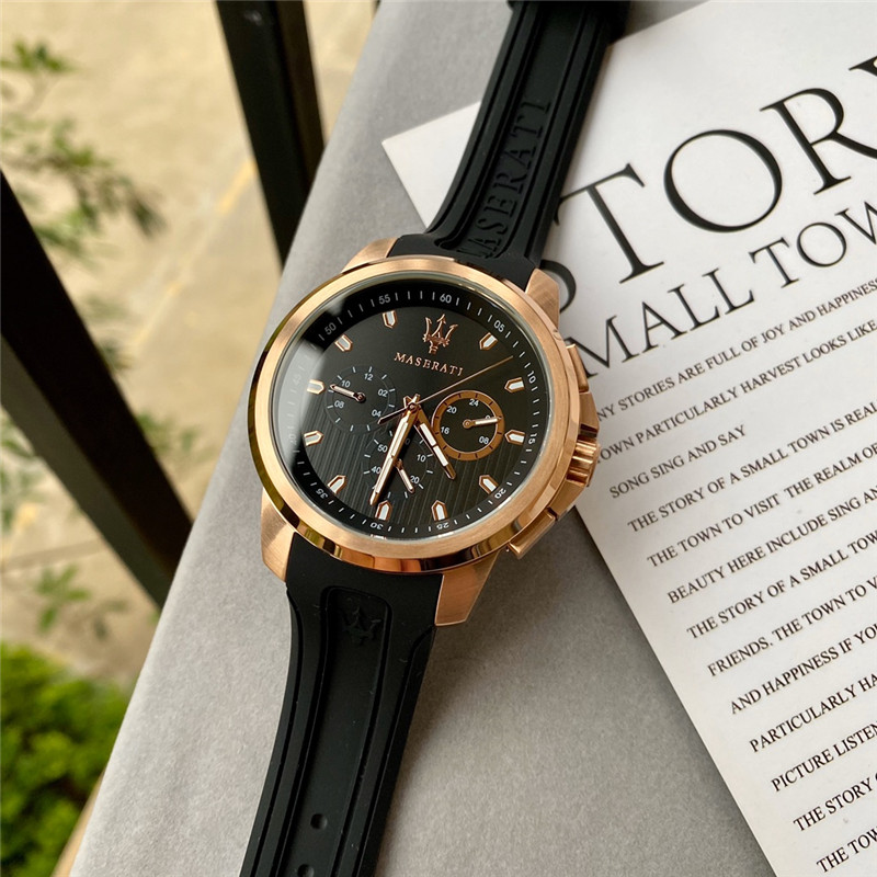 Maserati Sfida Black Dial Men’s Watch