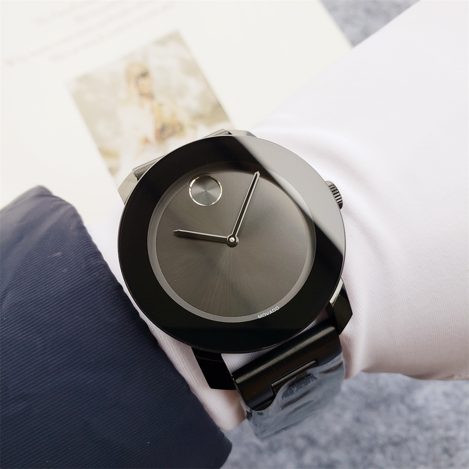 Movado Men’s BOLD All Black Stainless Steel & Resin 42mm Watch 3600047