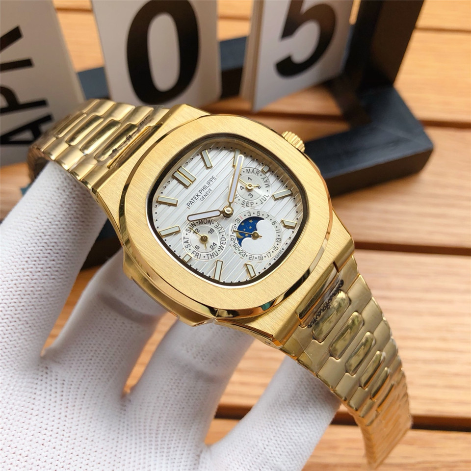 Patek Philippe Nautilus Perpetual Calendar White Gold