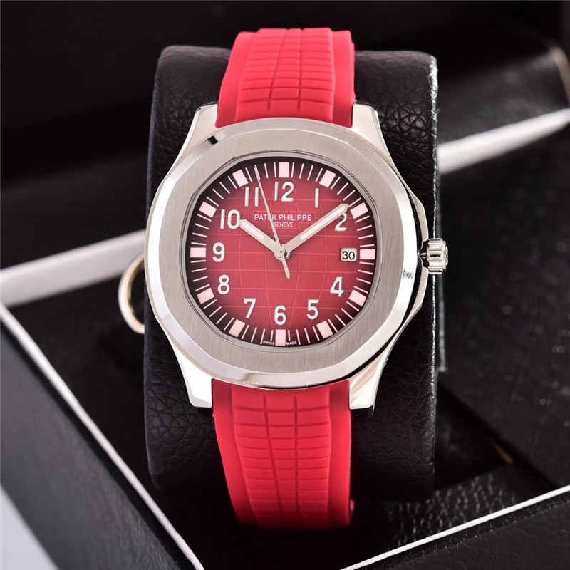 Patek Philippe Aquanaut Singapore Limited Edition  red dial