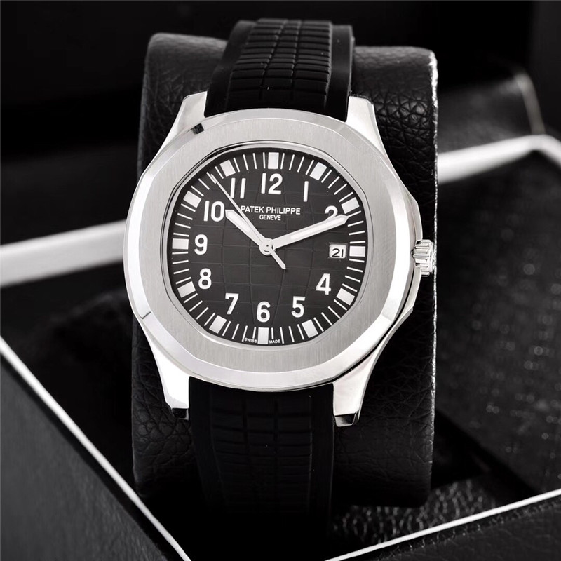 Patek Philippe Aquanaut 5167A-001 Black Rubber Strap Watch