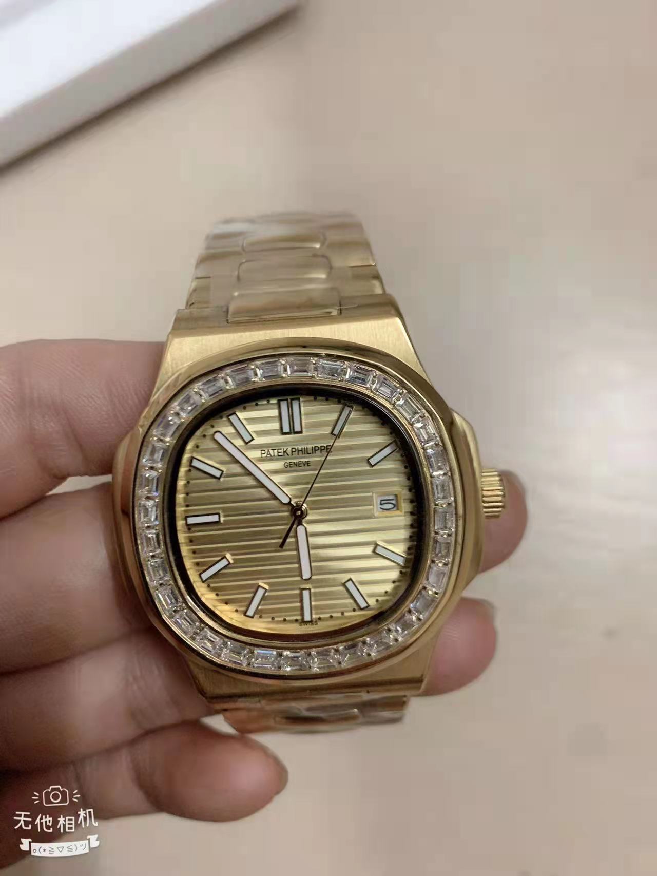 Patek Philippe Nautilus 5723/1R-001 |  blue gold gold strap
