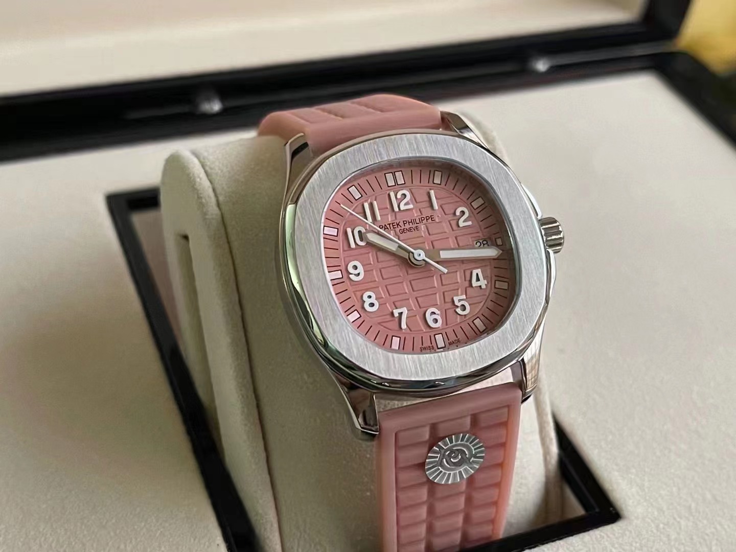 Patek Philippe Aquanaut Rose Gold Studded Modern Watch