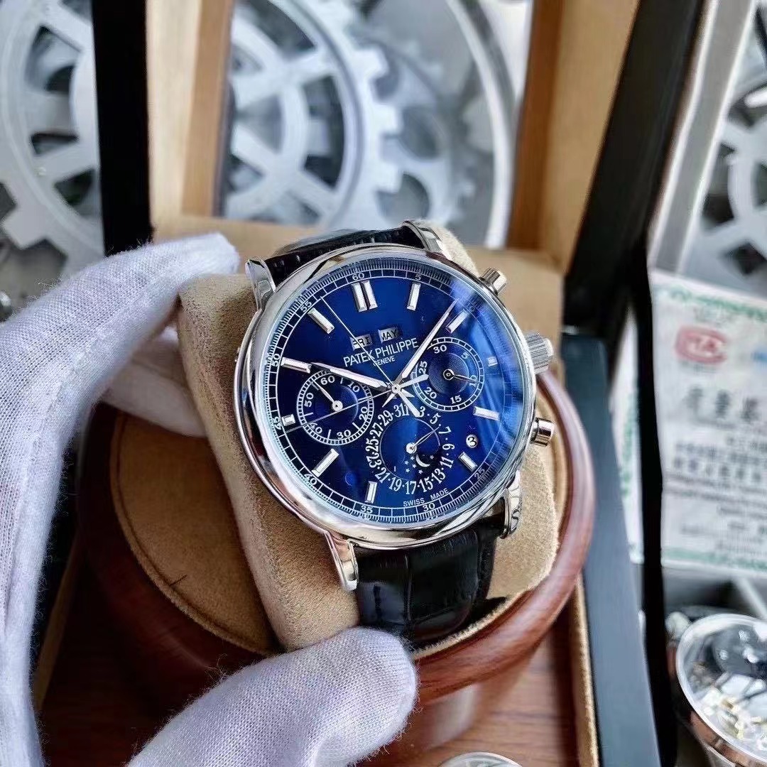 Patek Philippe Grand Complications 5204P-011 Blue dial with silver white border