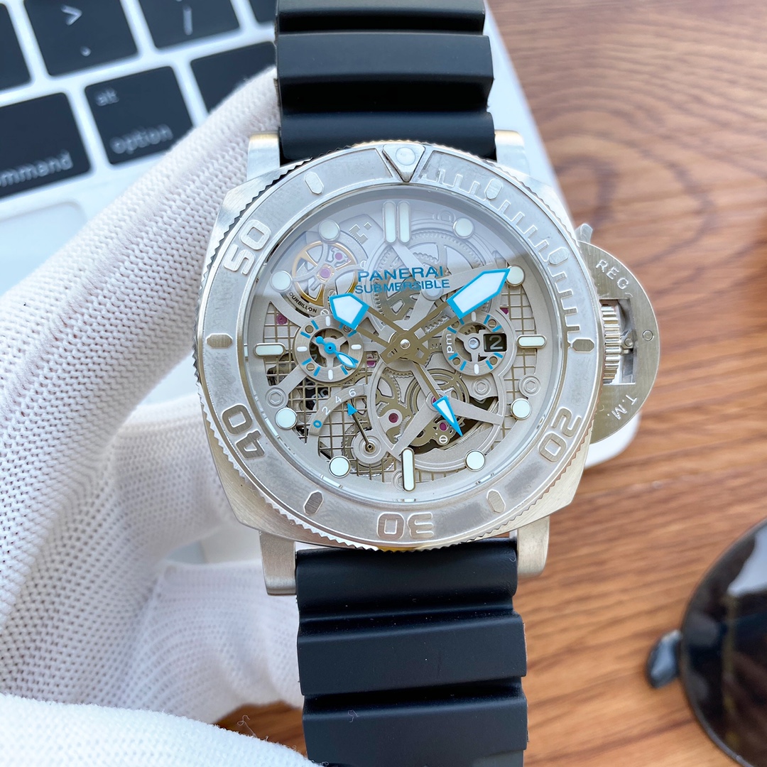 Panerai Submersible Ecopangaea Tourbillom GMT Mike Horn Edition