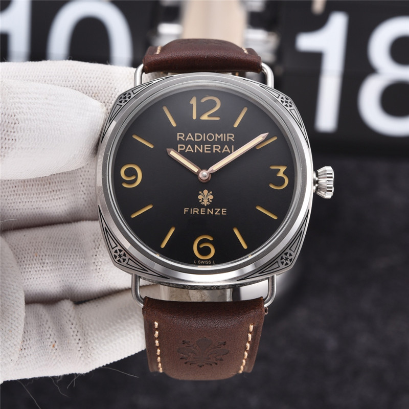 Panerai Radiomir Firenze 00672 Black Dial, Stainless Steel, 47.0 mm, Engraved II