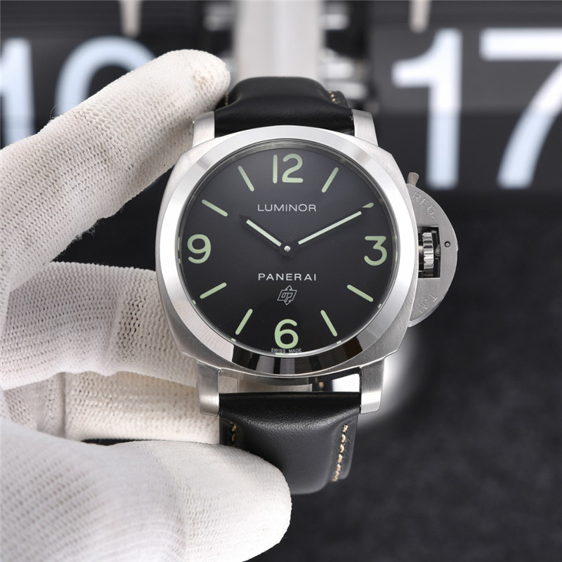 Discount Panerai Luminor Base Log Acciaio PAM01000 Manual Excellent++ A1883