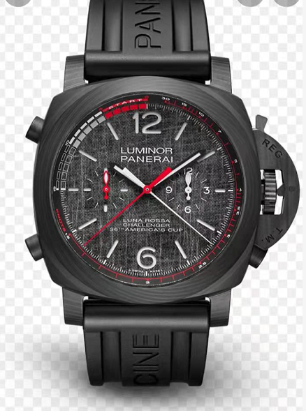 Panerai Luminor 1950 Chronograph Flyback “Luna Rossa” Automatic Grey Dial Men’s