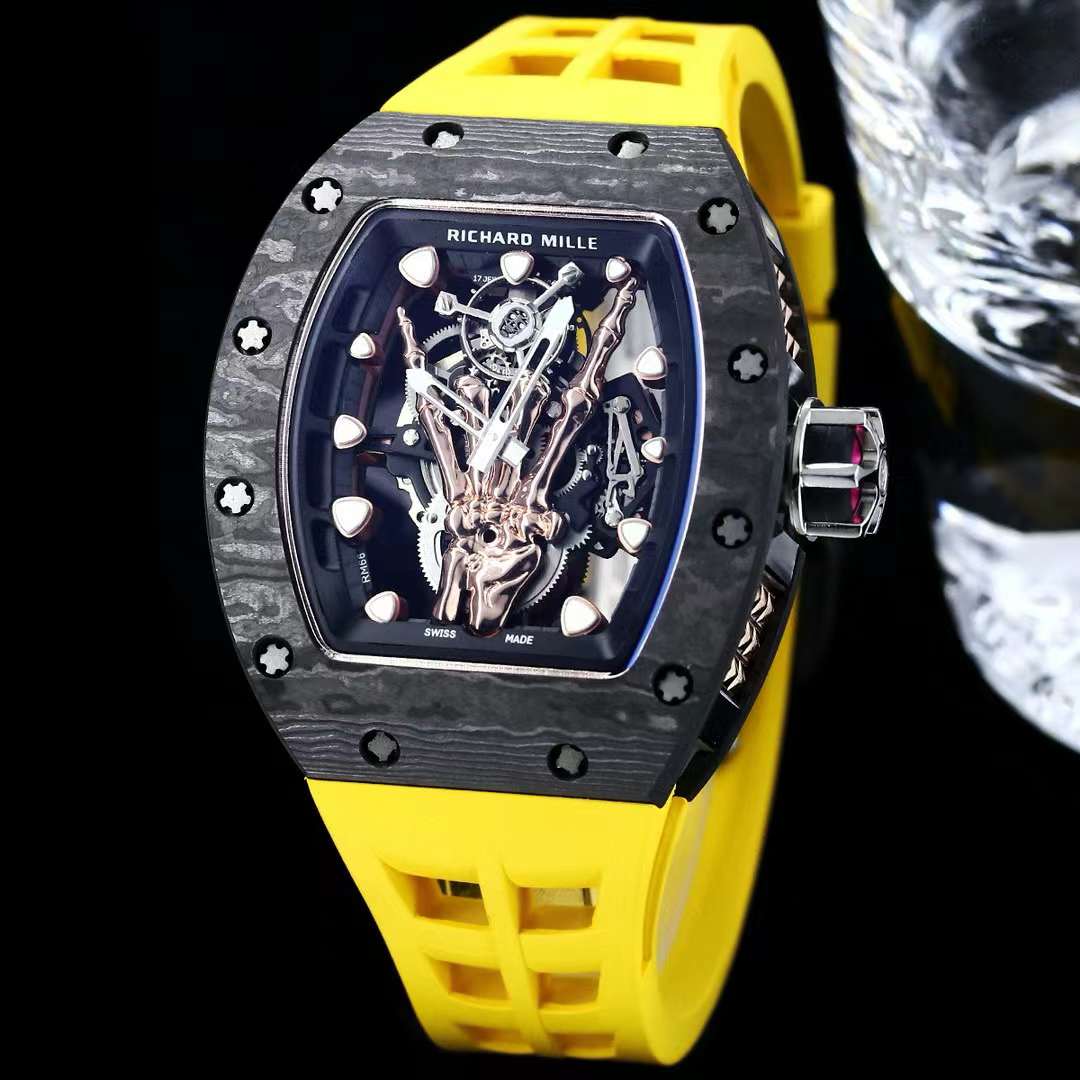 Richard Mille RM66 Manual Winding Flying Tourbillon Limited Edition orange strap