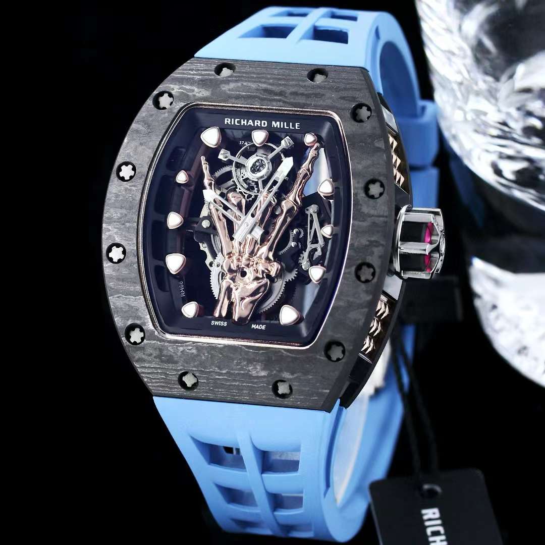 Richard Mille RM66 Manual Winding Flying Tourbillon Limited Edition blue strap